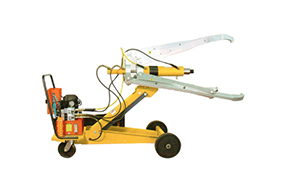 全自動50T車載式液壓拉馬